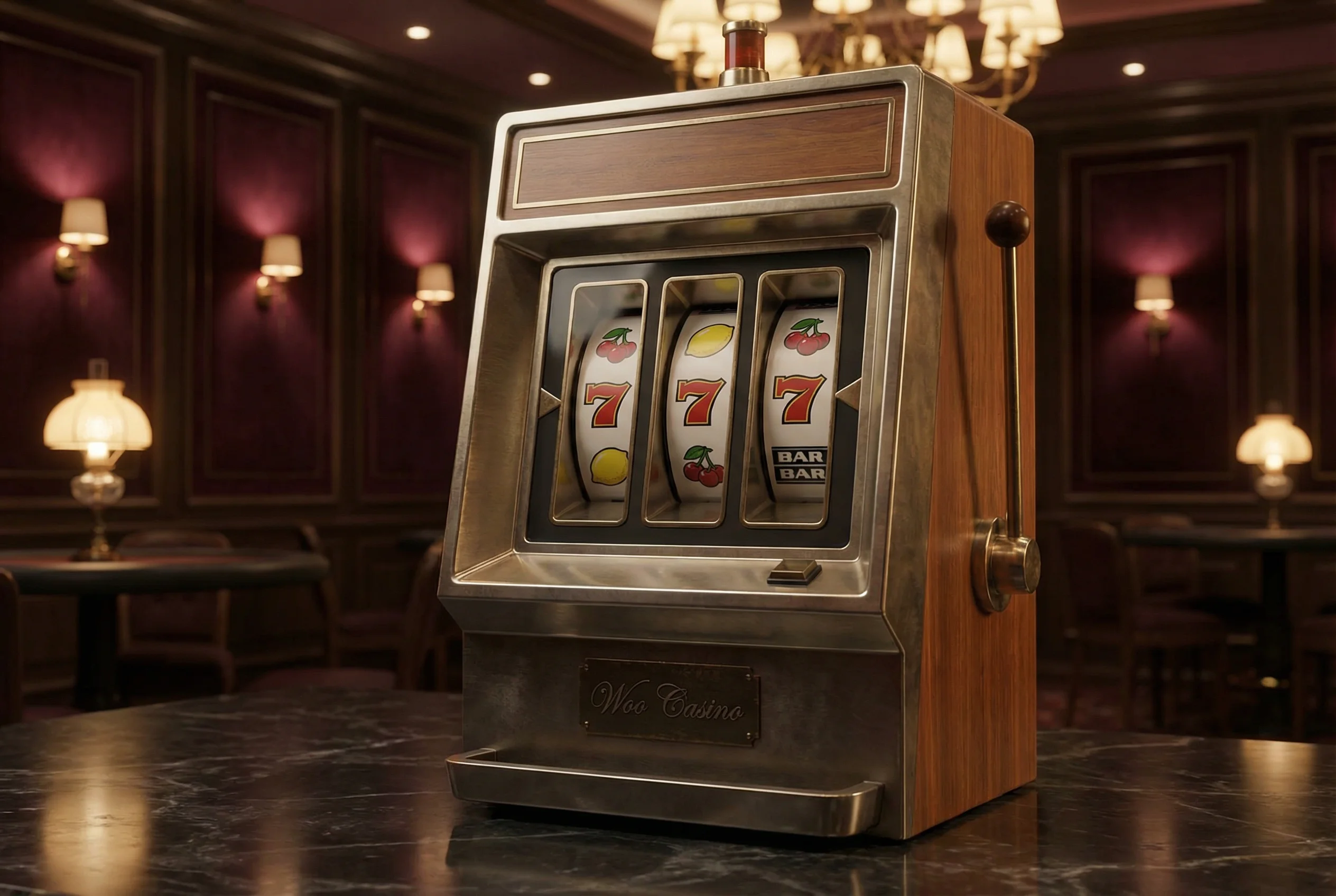 Live dealer games available at Woo Casino