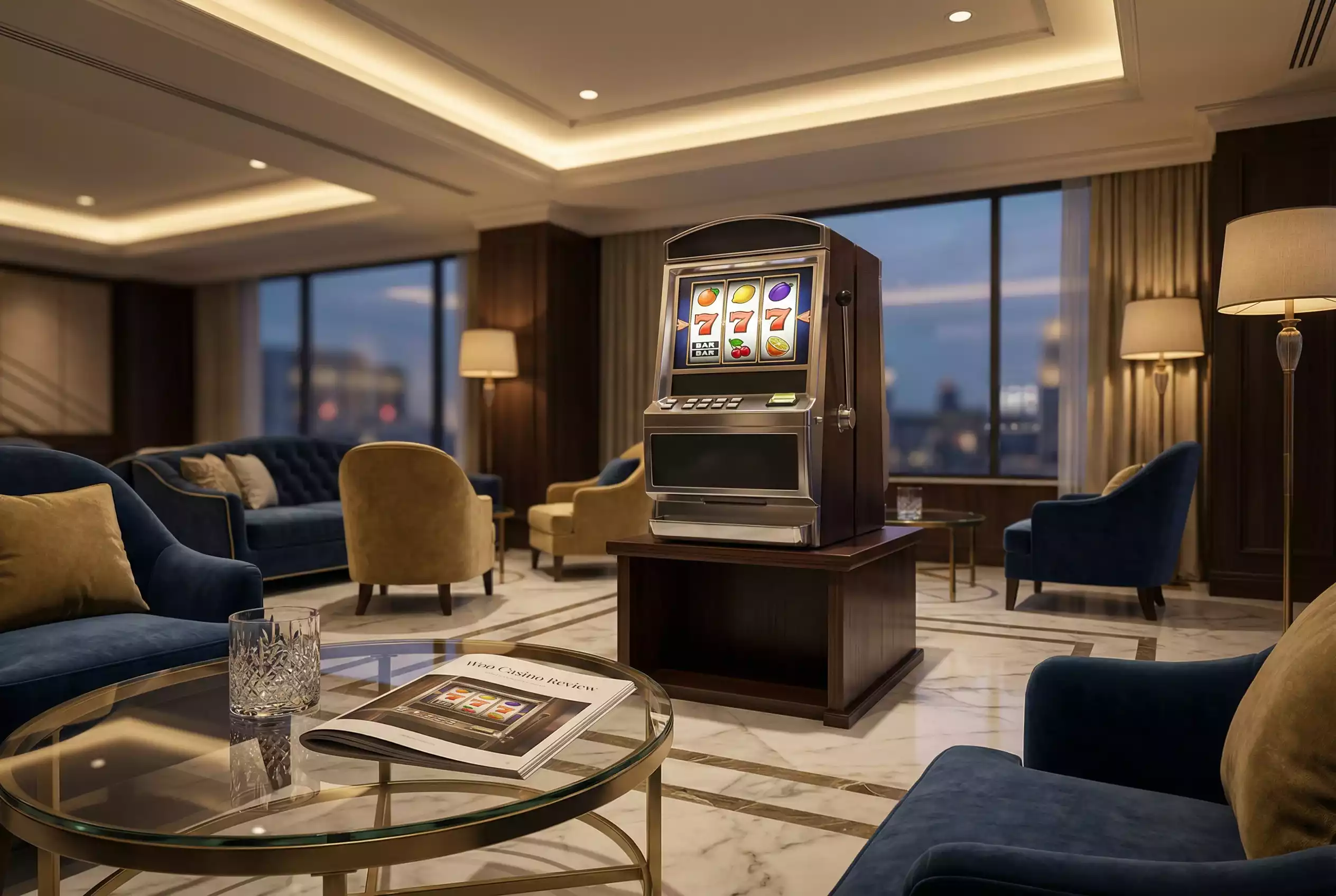 Woo Casino's vast selection of online games